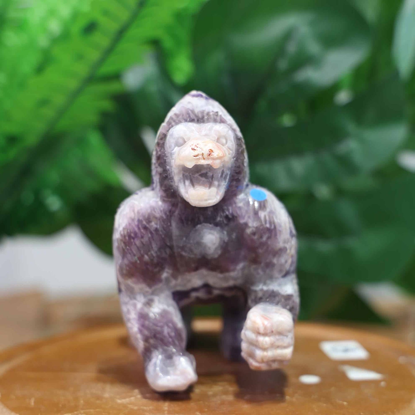 Dream Amethyst Gorilla Carving