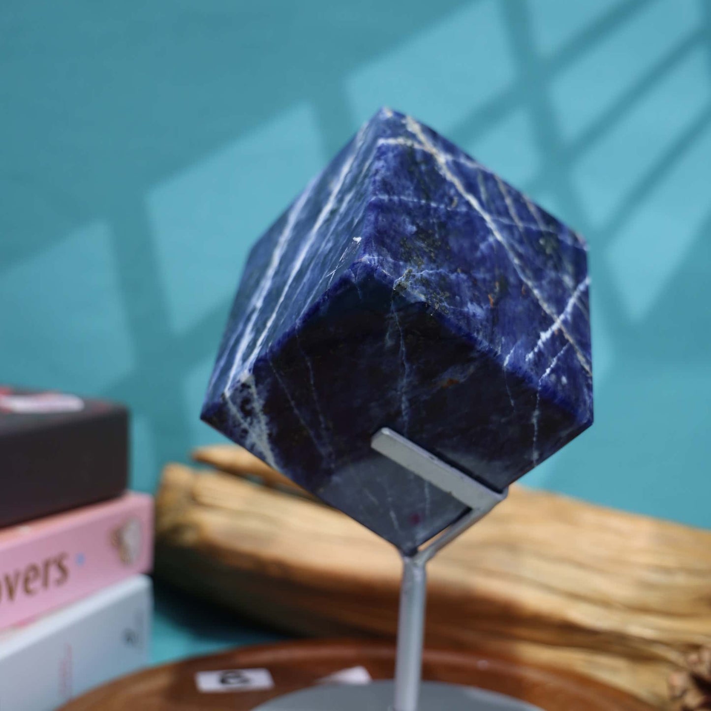 Blue Aragonite Cube
