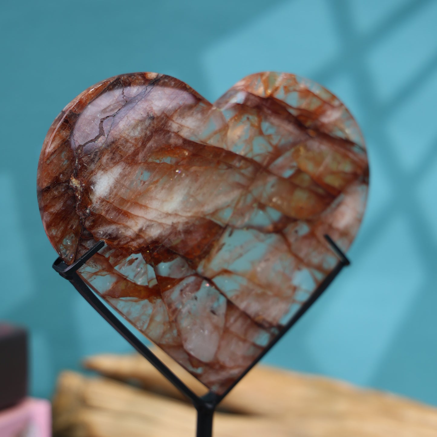 Fire Quartz Heart #9