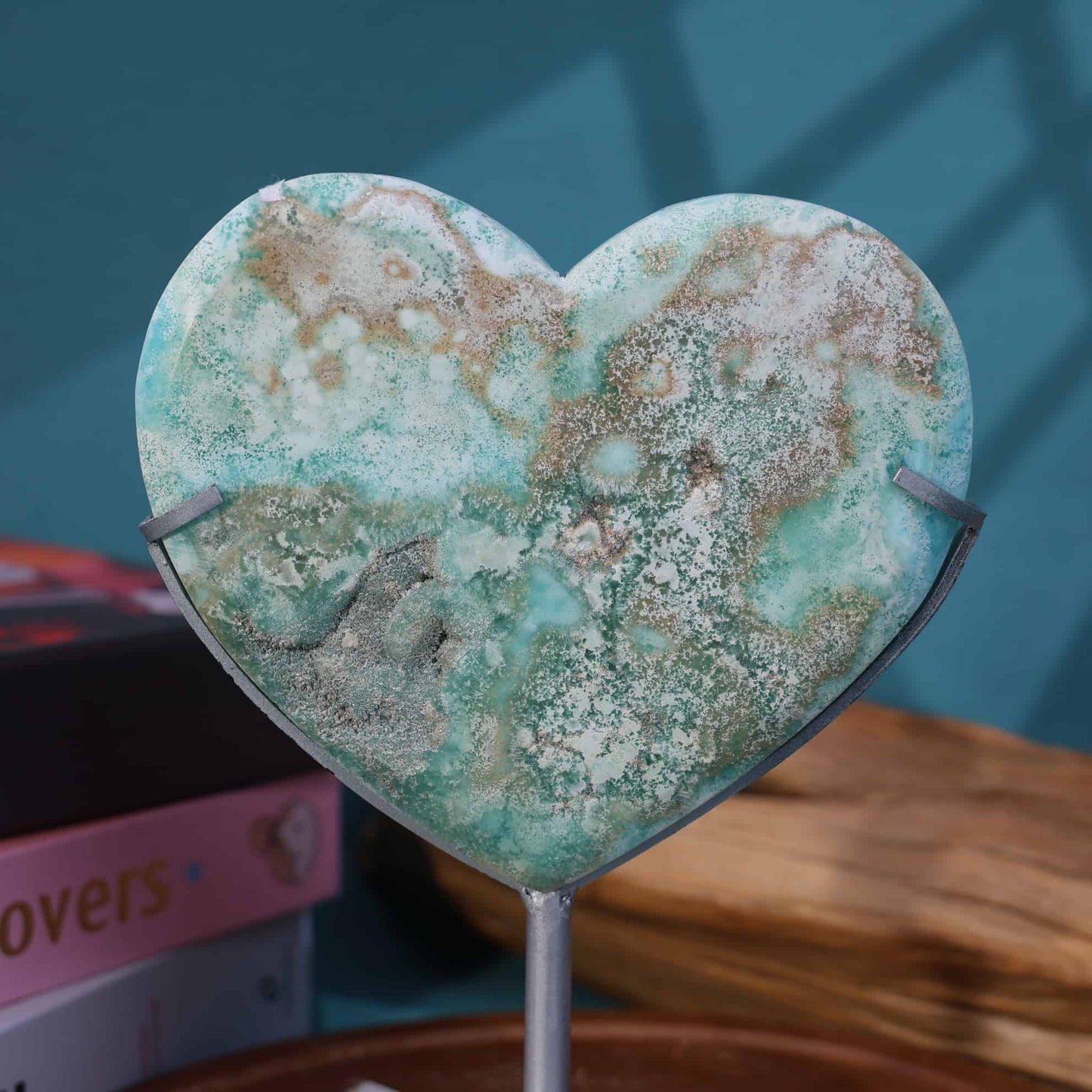 Hemimorphite Heart #36