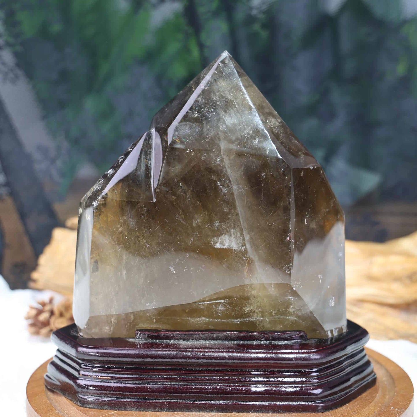 Smoky Citrine Tower #49