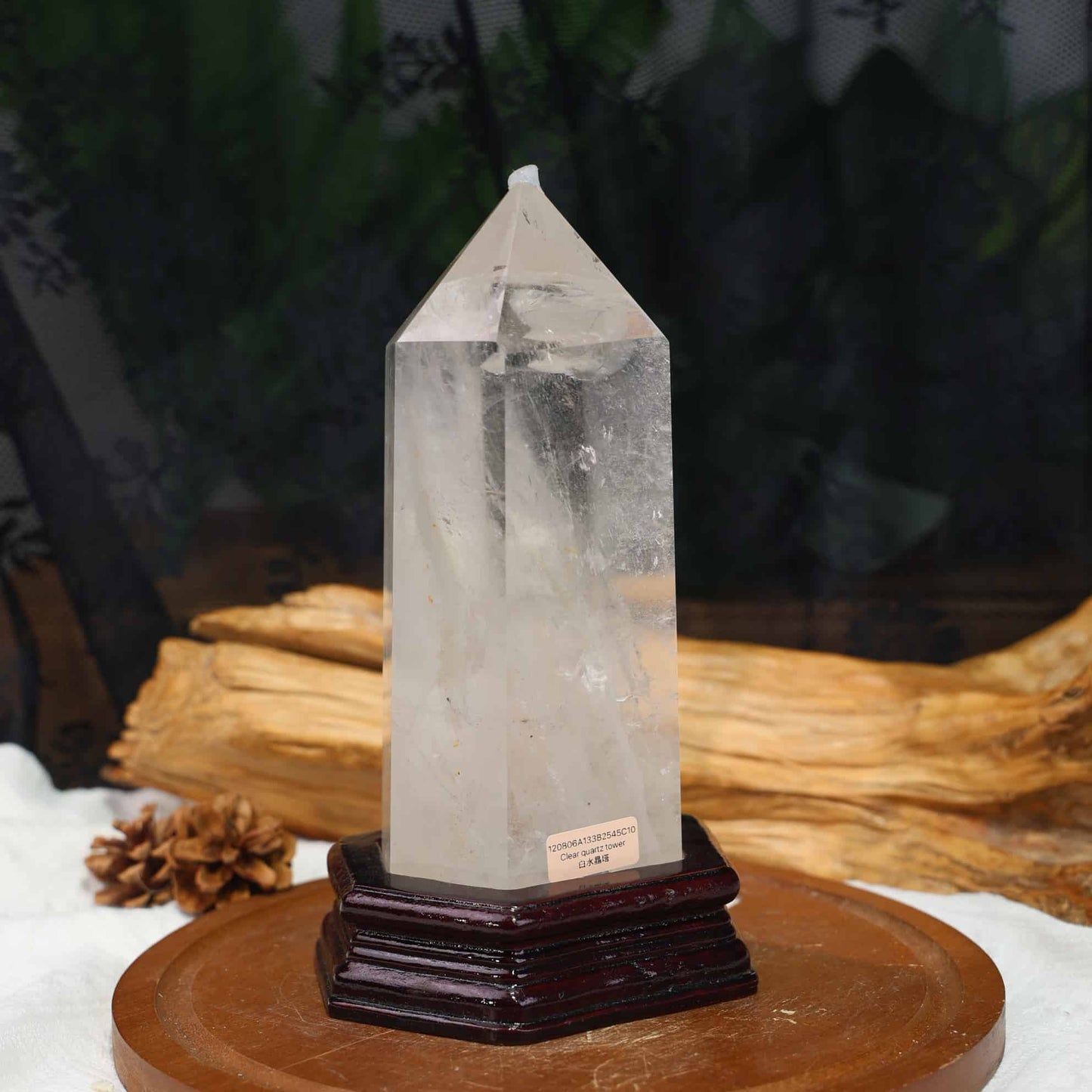 Clear Quartz Tower