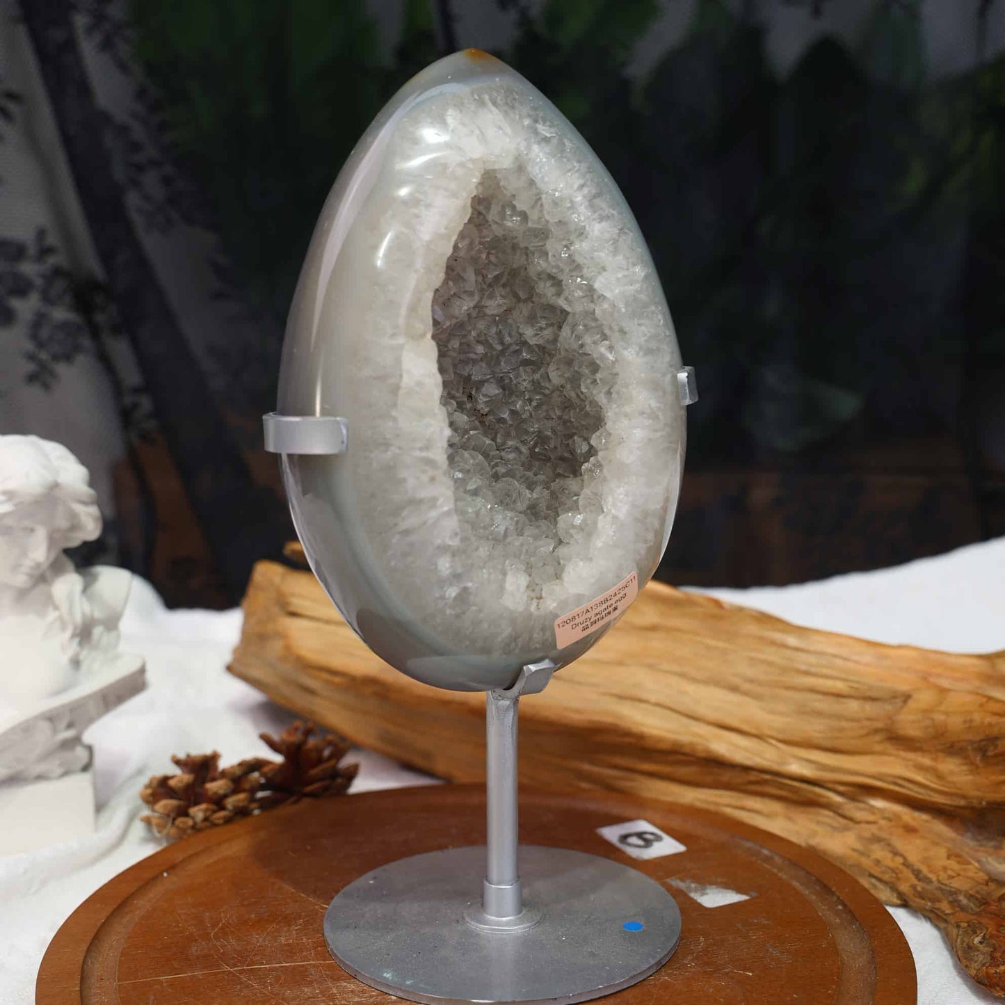 Druzy Agate Egg #88