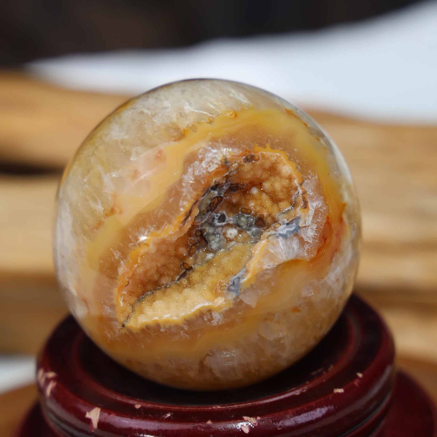 Druzy Agate Sphere #26