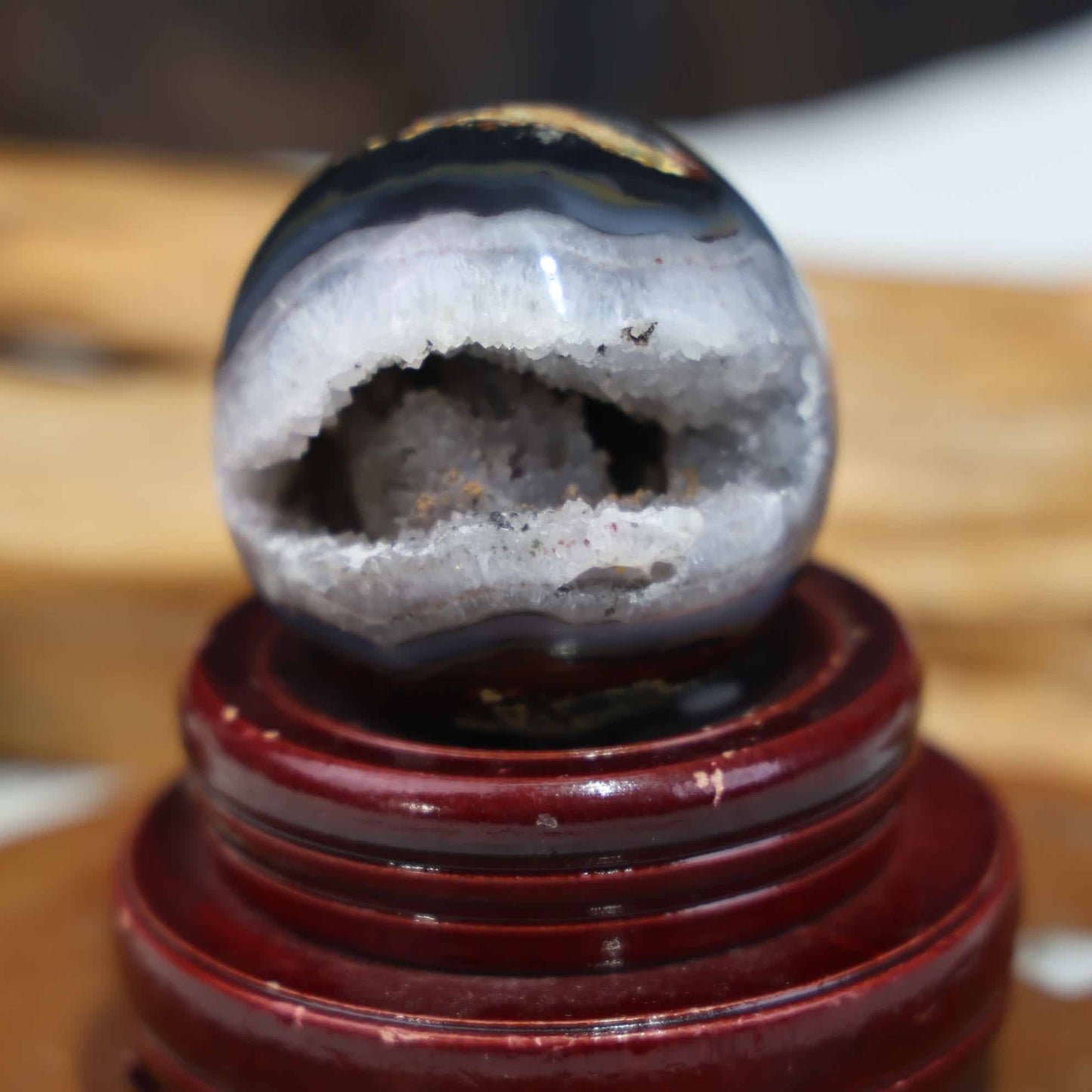 Druzy Agate Sphere #72