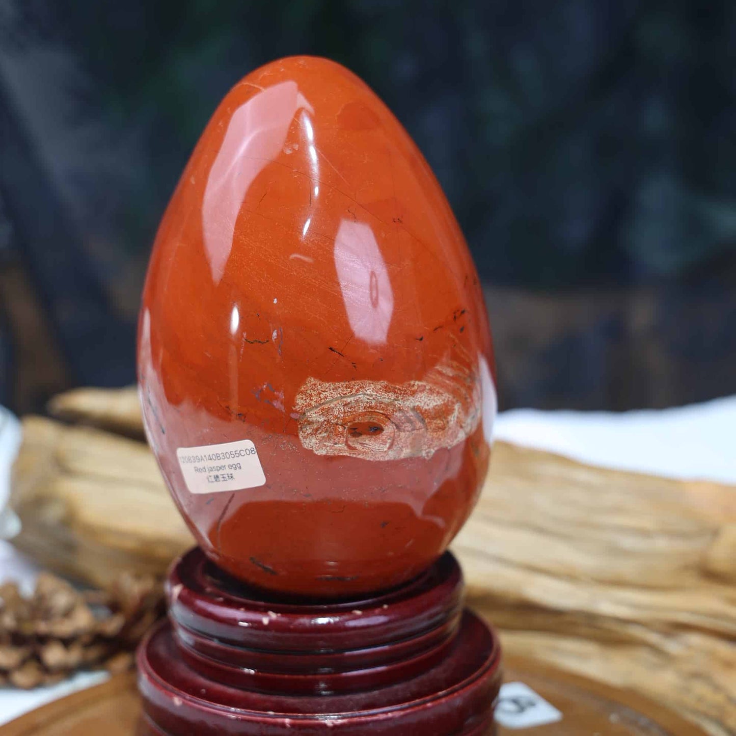 Red Jasper Egg