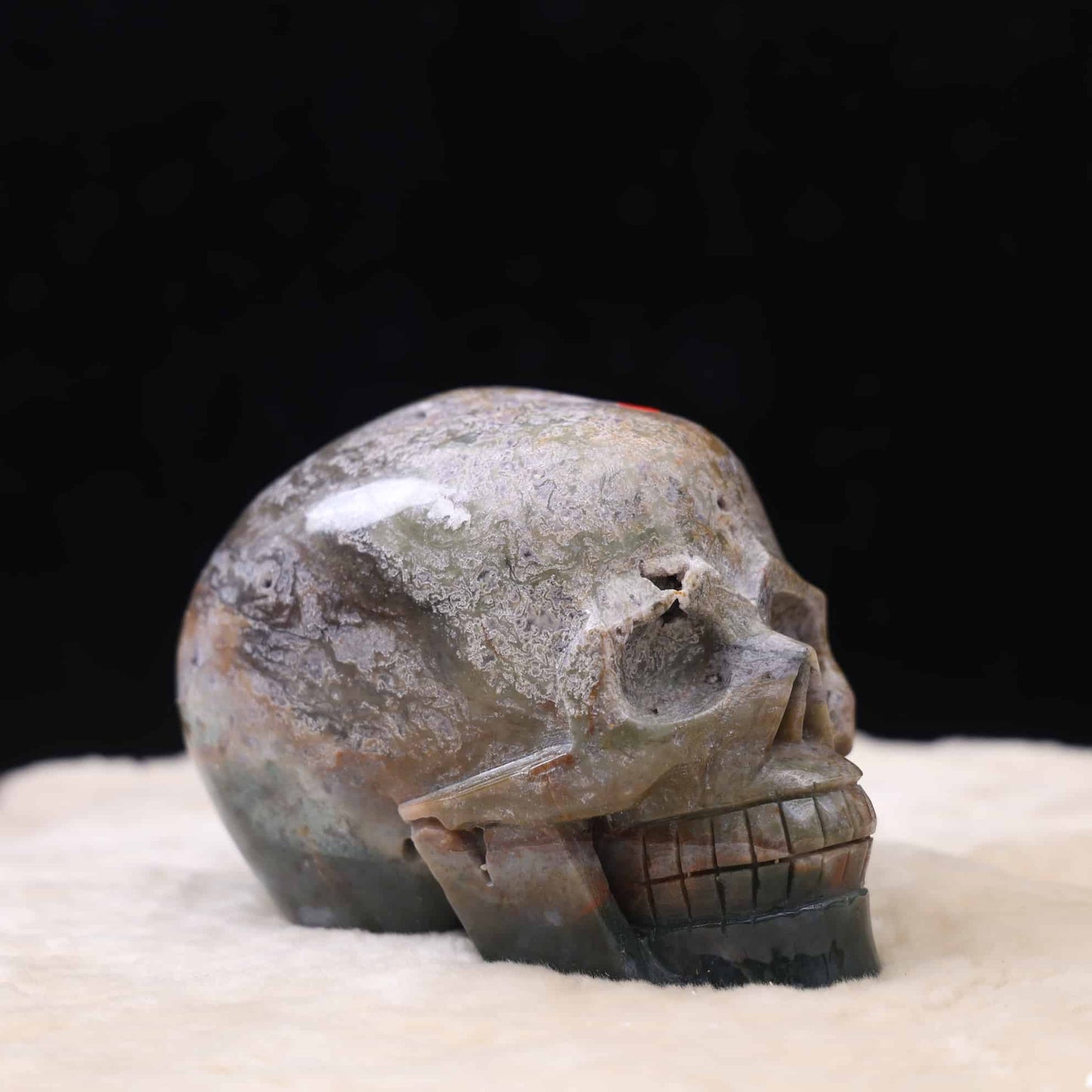 Ocean Jasper Skull #81