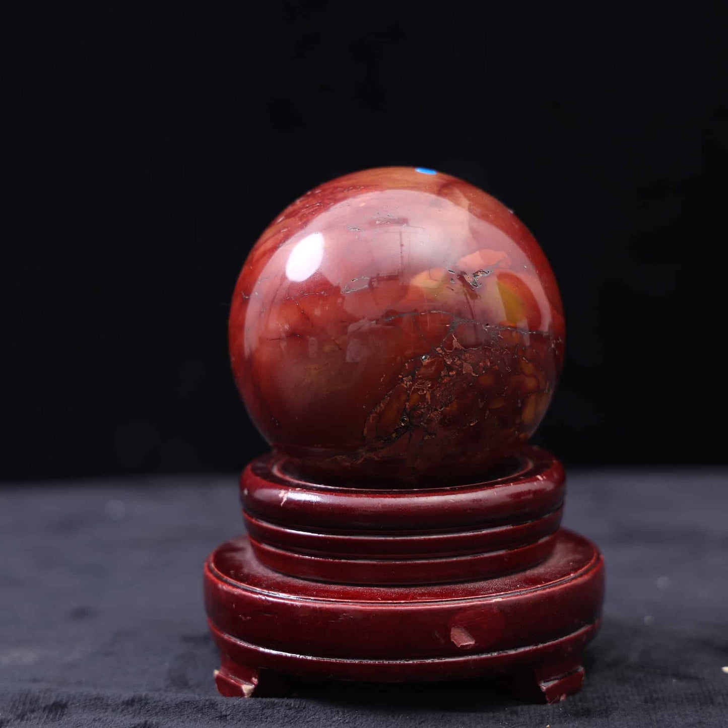 Mookite Jasper Sphere