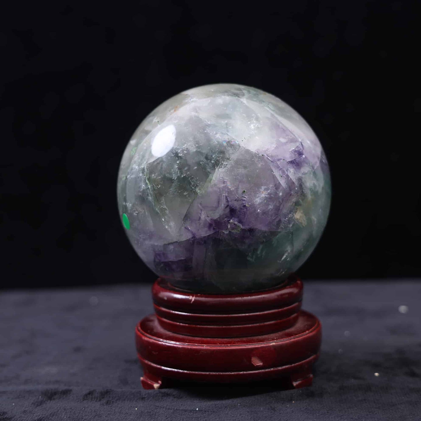 Rainbow Fluorite Sphere