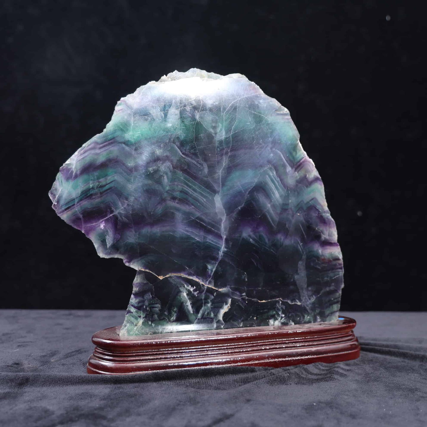 Rainbow Fluorite Slab