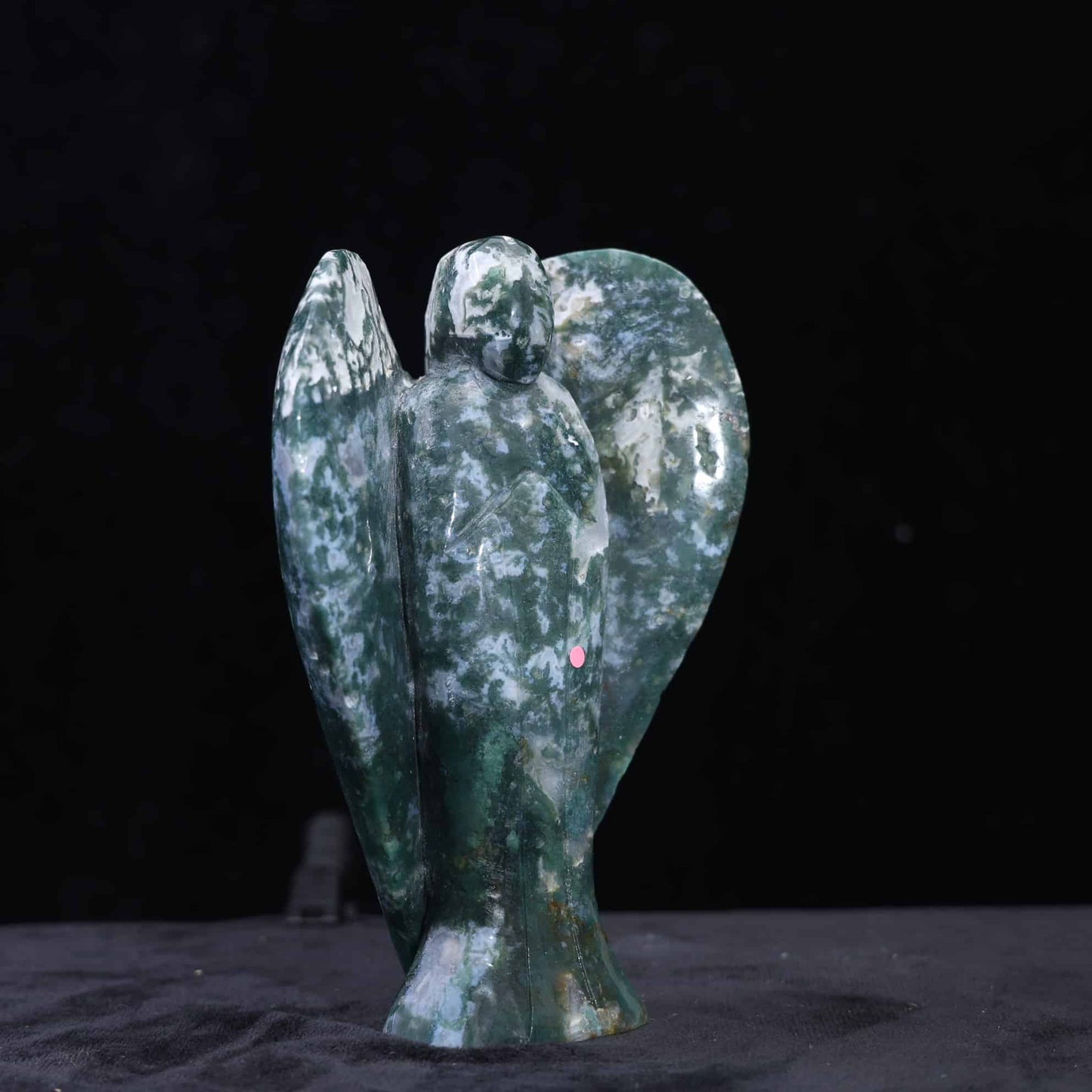 Moss Agate Angel