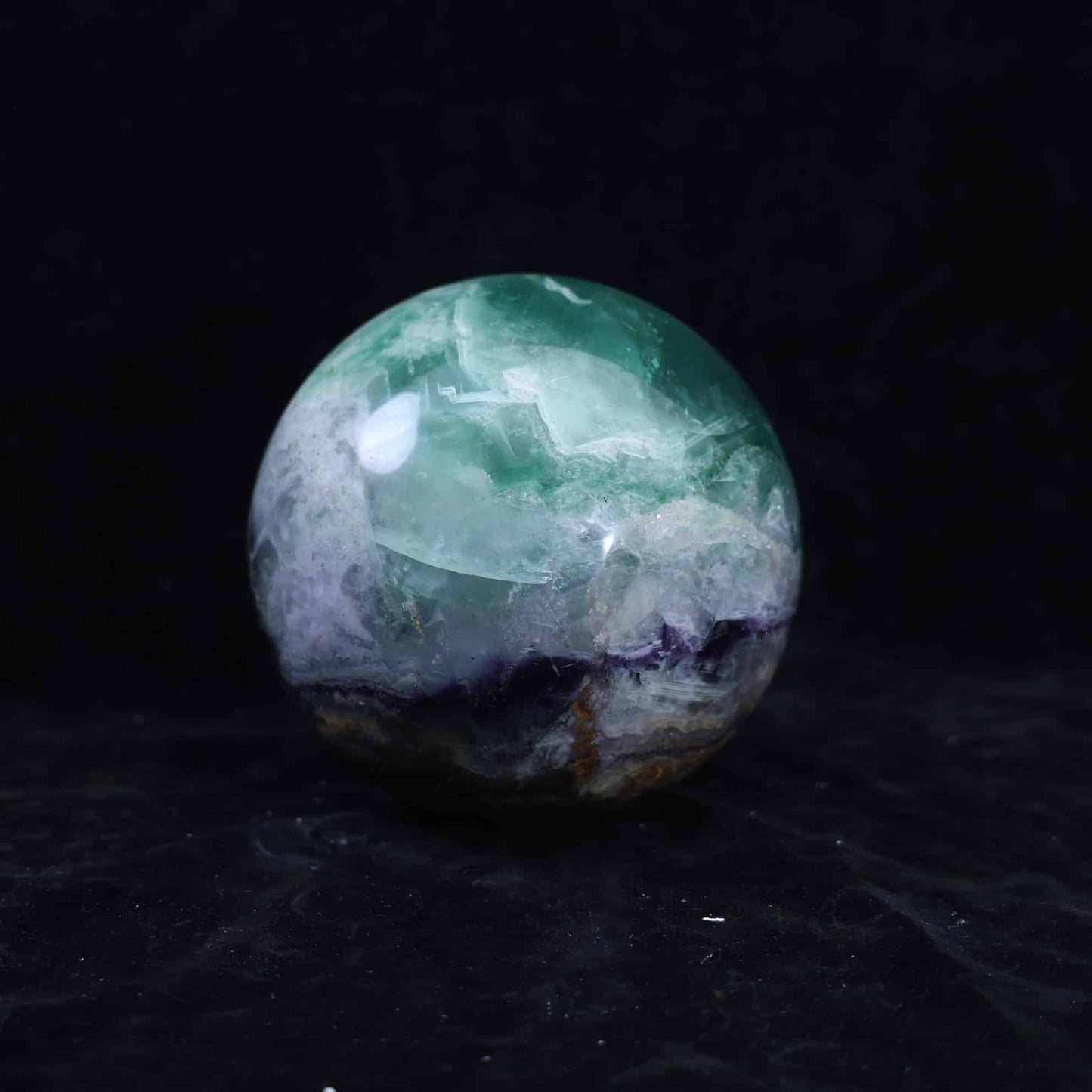 Rainbow Fluorite Sphere