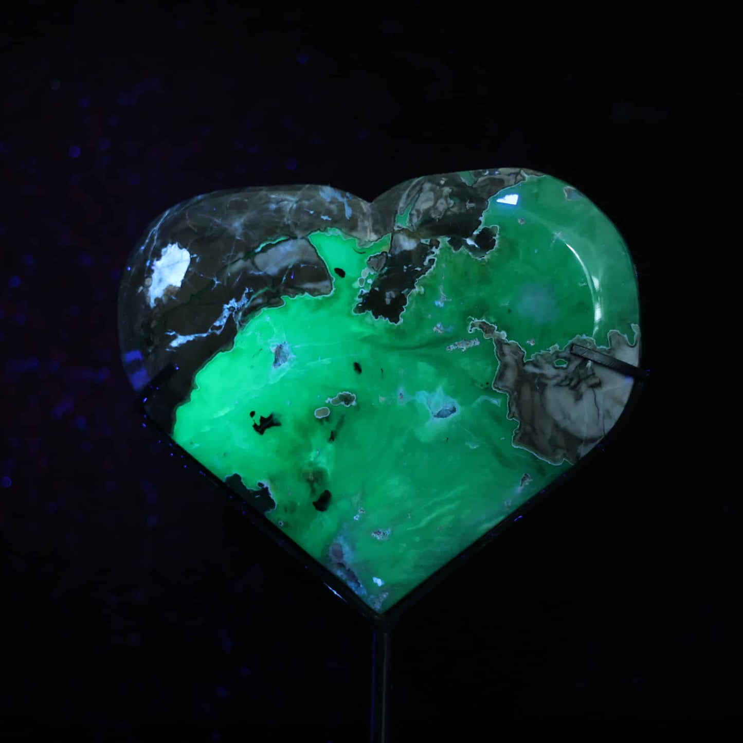 Volcano Agate Heart #99