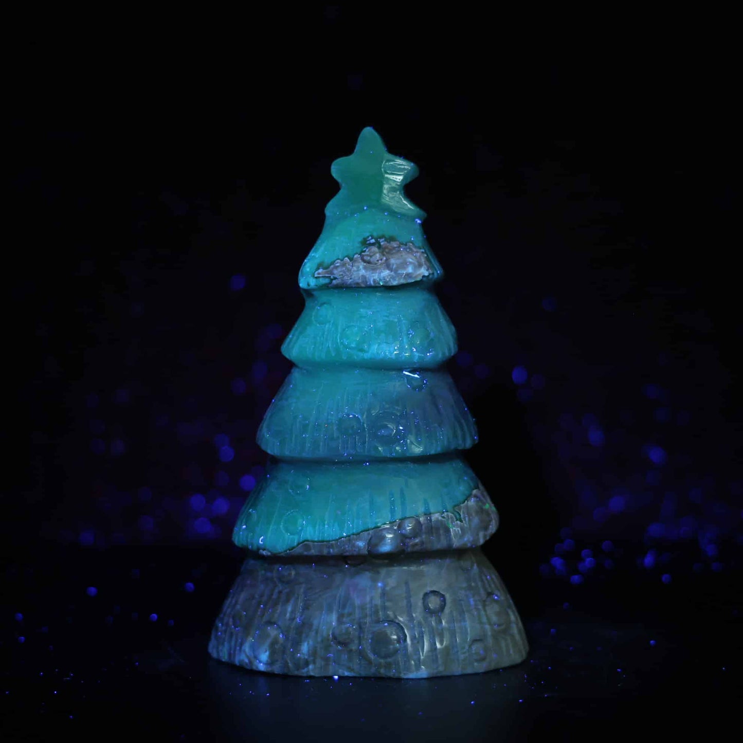Volcano Agate Christmas Tree