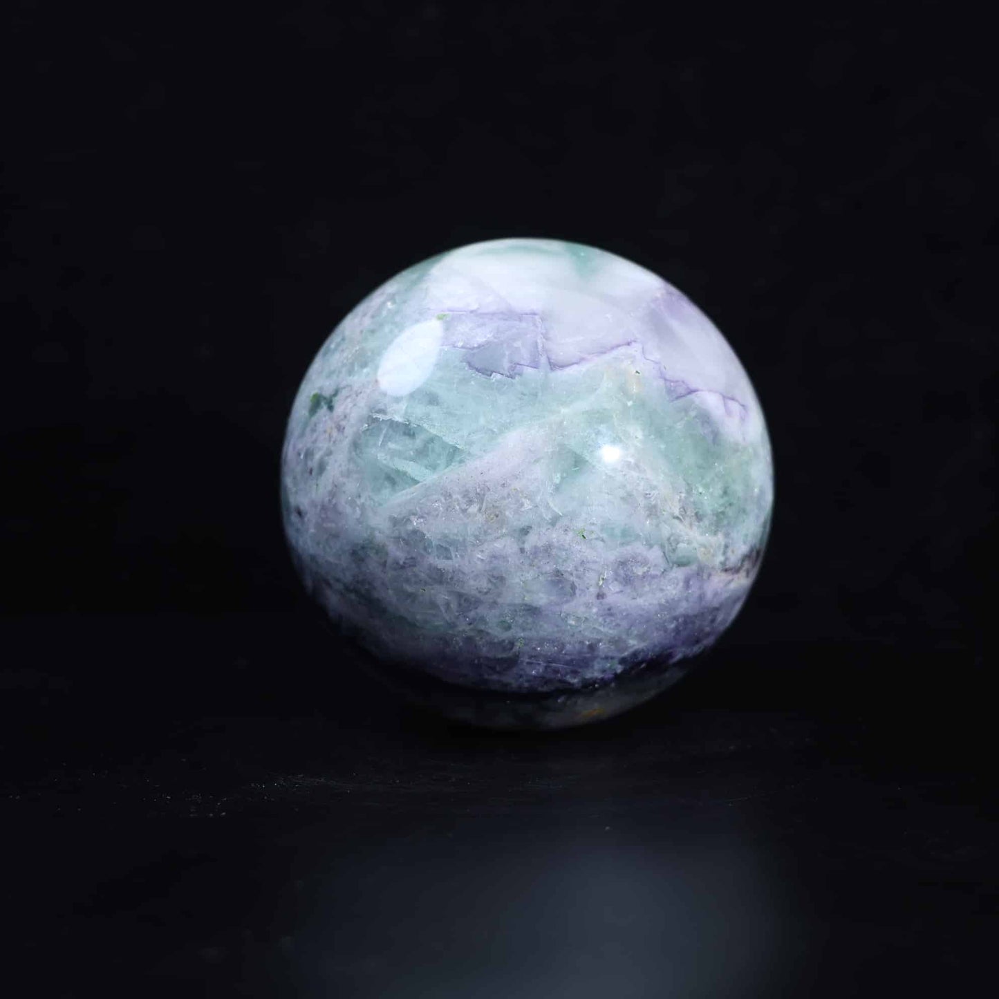 Rainbow Fluorite Sphere