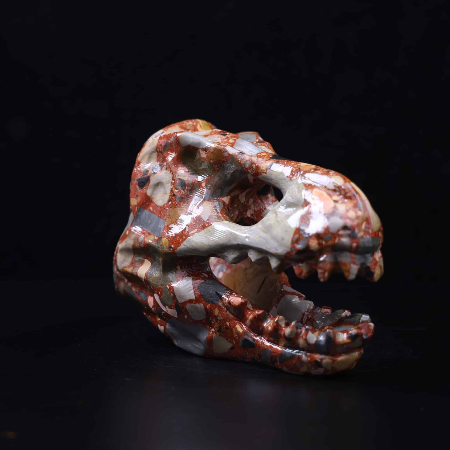 Nongken Jade Dinosaur Skull #9