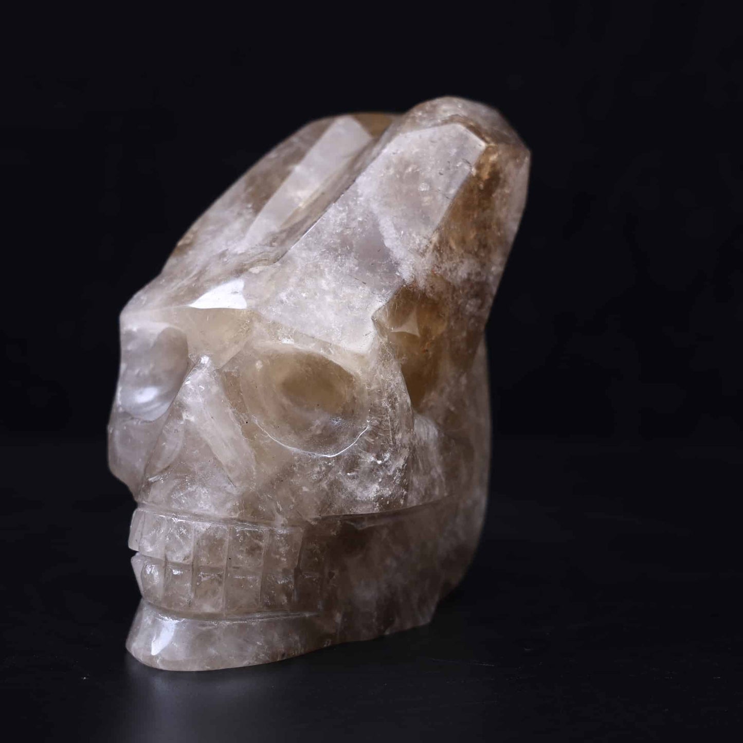 Smoky Quartz Skull