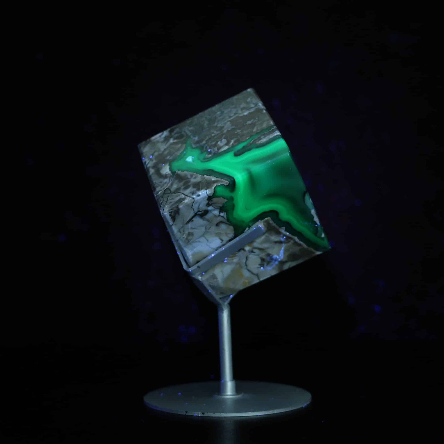 Volcano Agate Cube #37