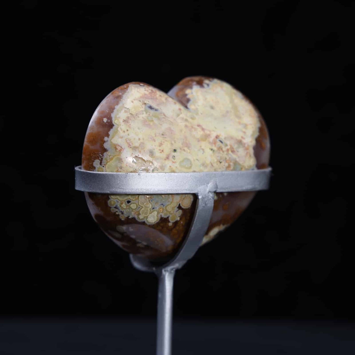 Druzy Agate Heart #11