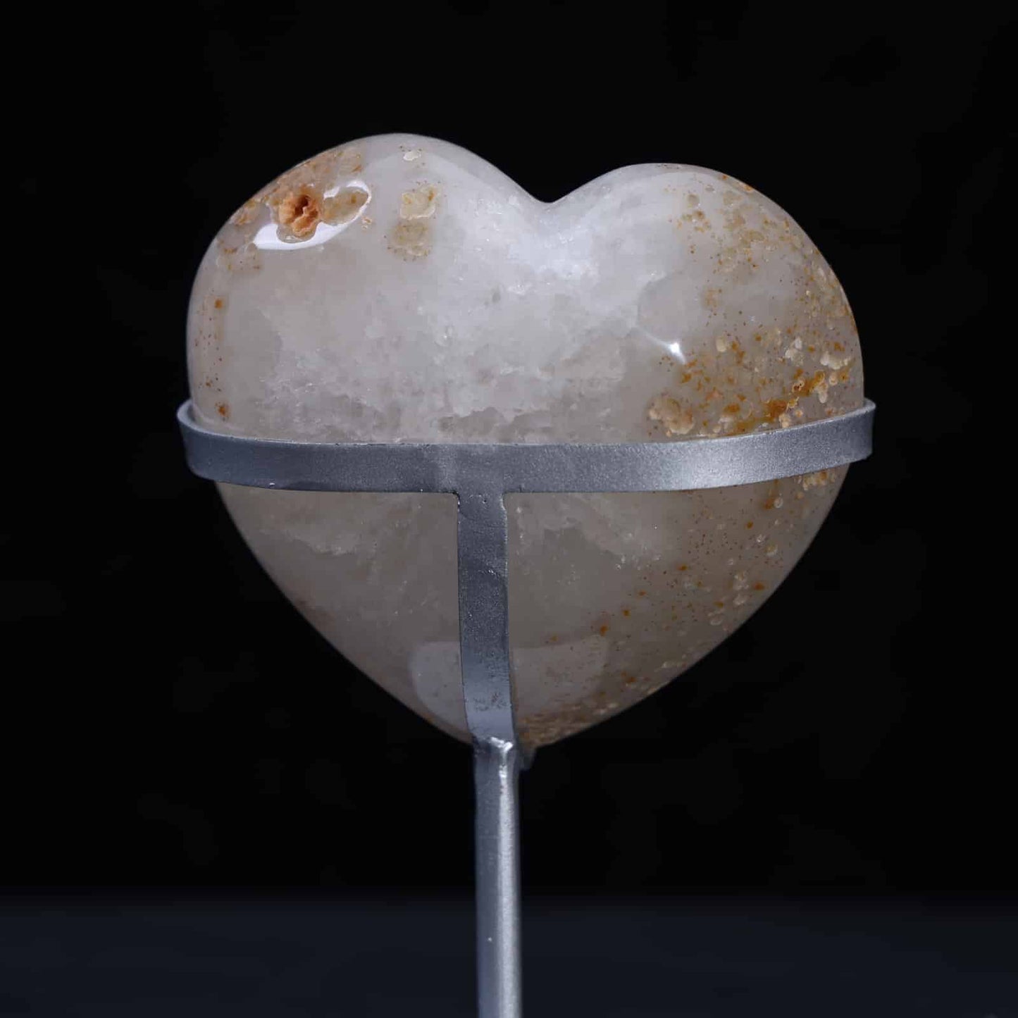 Druzy Agate Heart #73