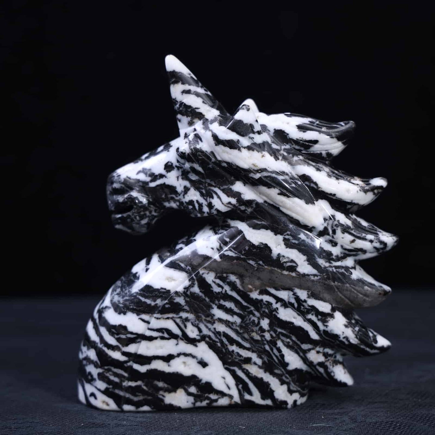 Zebra Jasper Unicorn #3