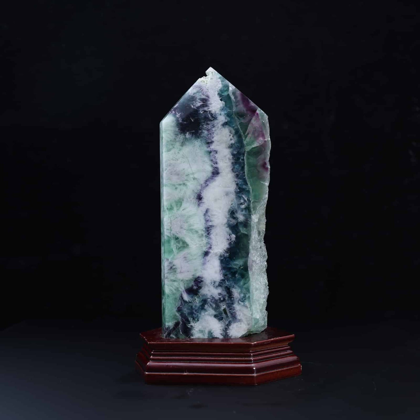 Rainbow Fluorite Feather Tower