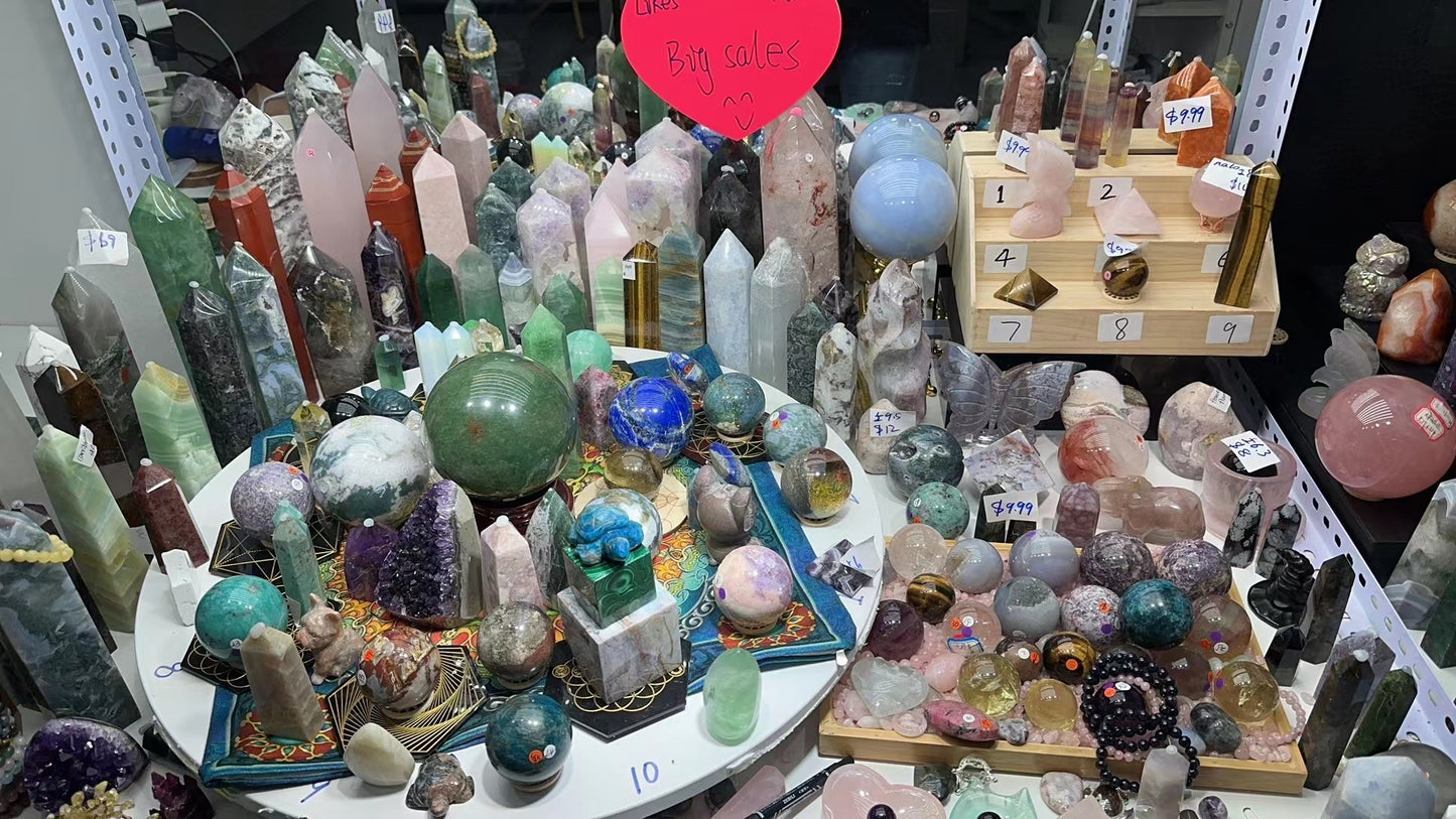 No.D crystal freely picks-buy5times free shipping(freely picking crystal on the shelf)