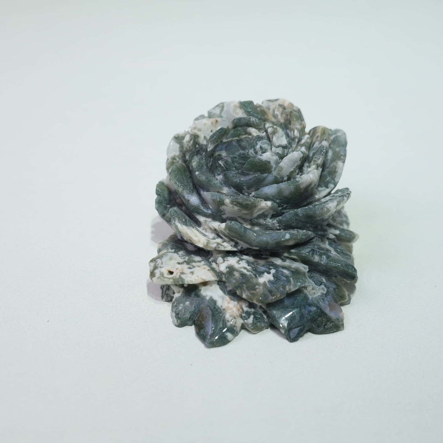 Moss Agate Flower #6