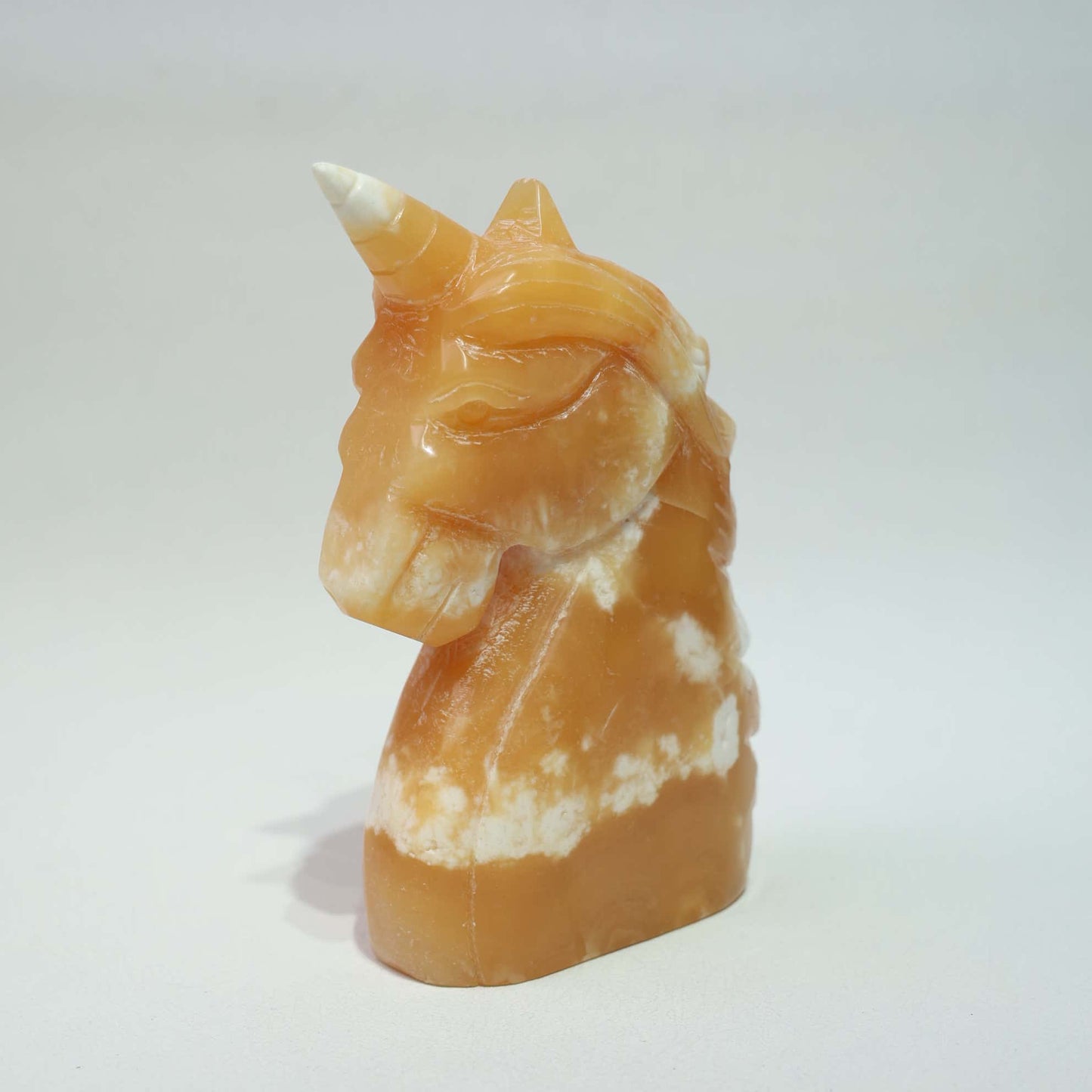 Yellow Calcite Unicorn
