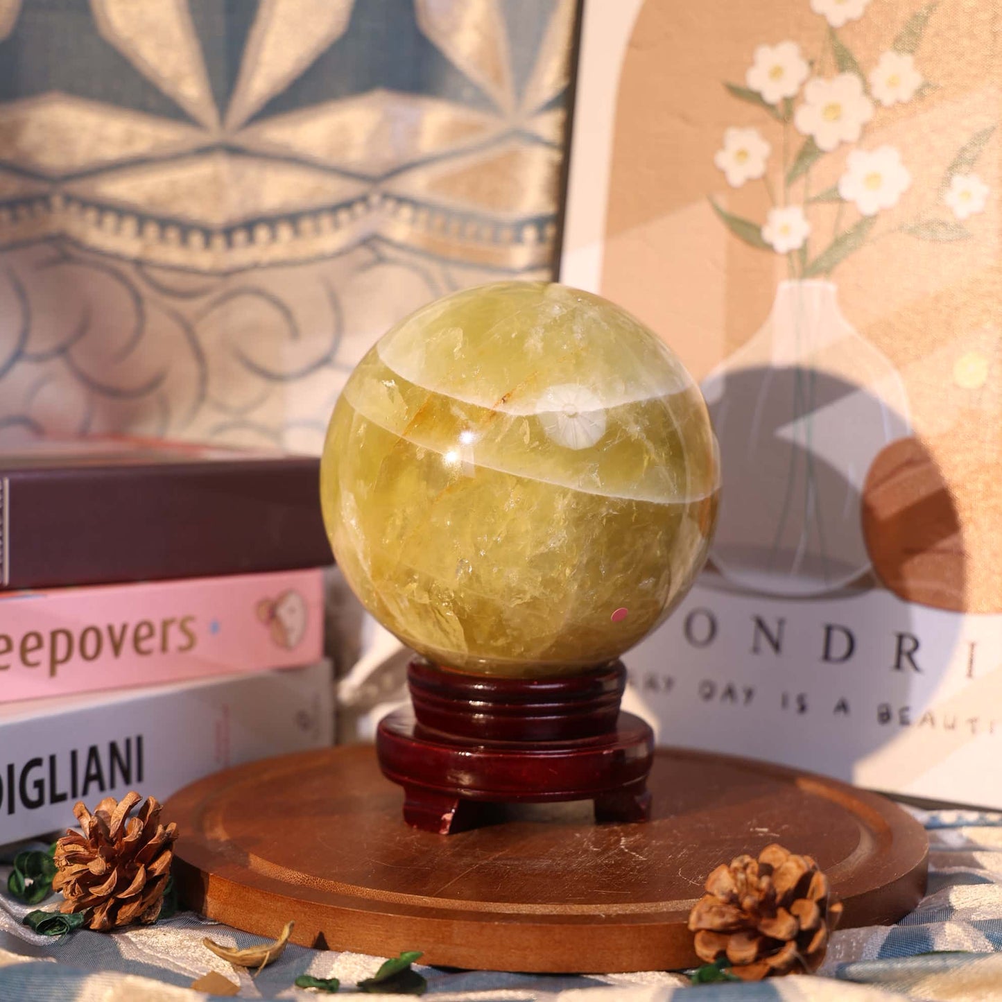 Citrine Sphere