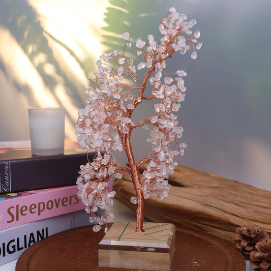 Clear Quartz Tree