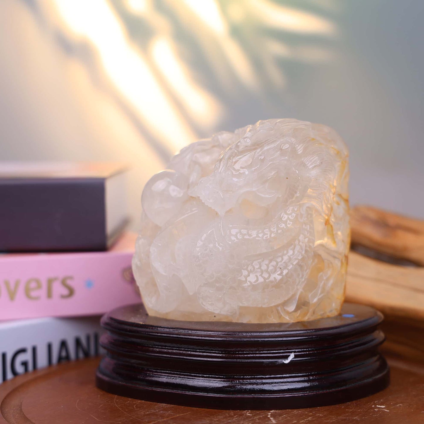 Clear Quartz Dragon #35