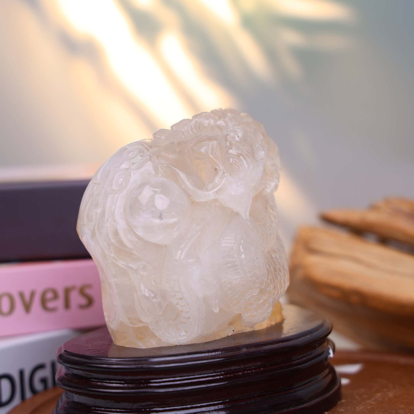 Clear Quartz Dragon #35
