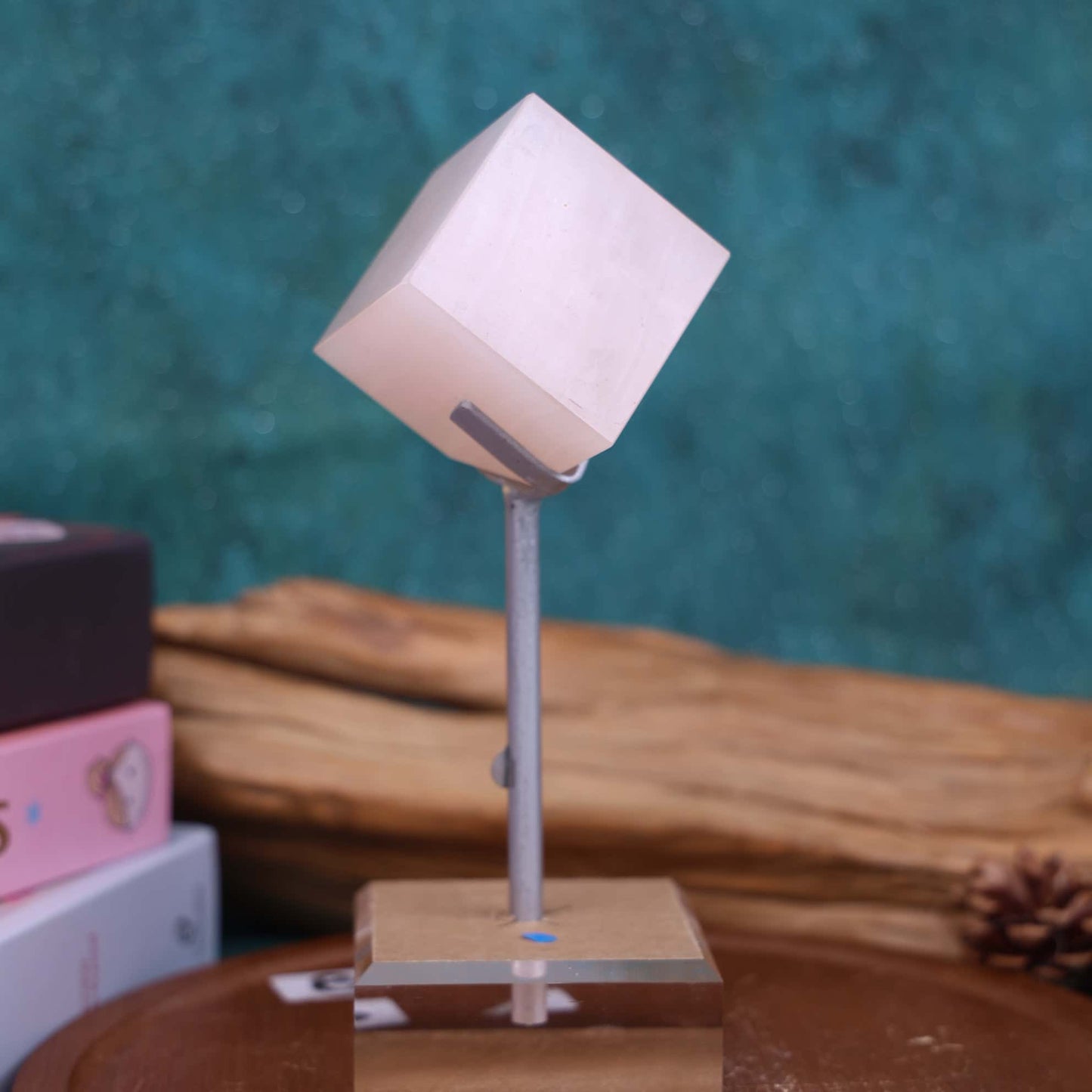 Pink Calcite Cube #19