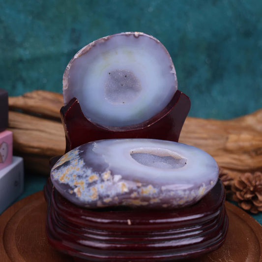 Agate Geode Wealth Treasure Bowl
