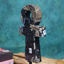 Volcano Agate Ankh #84