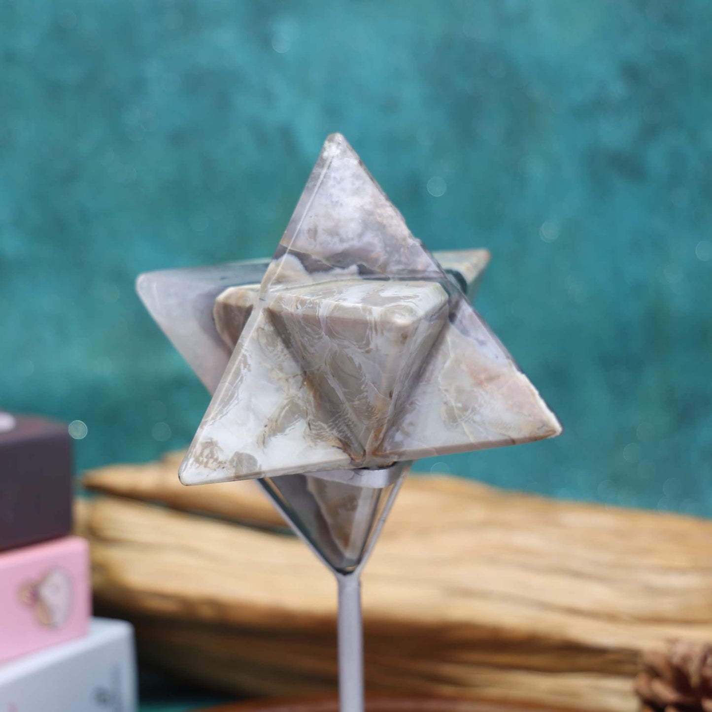 Volcanic Agate Merkaba