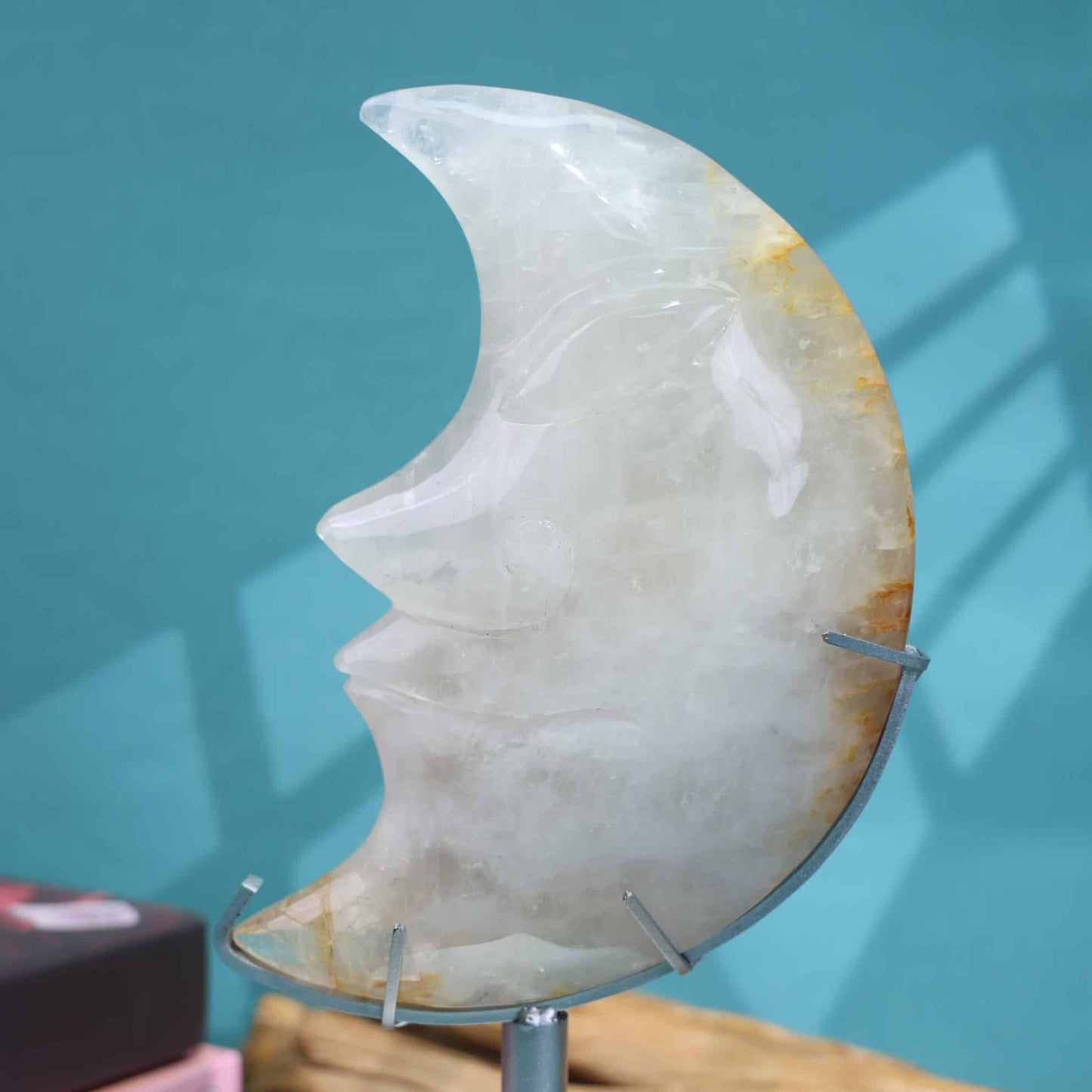 Golden Healer Moon Face