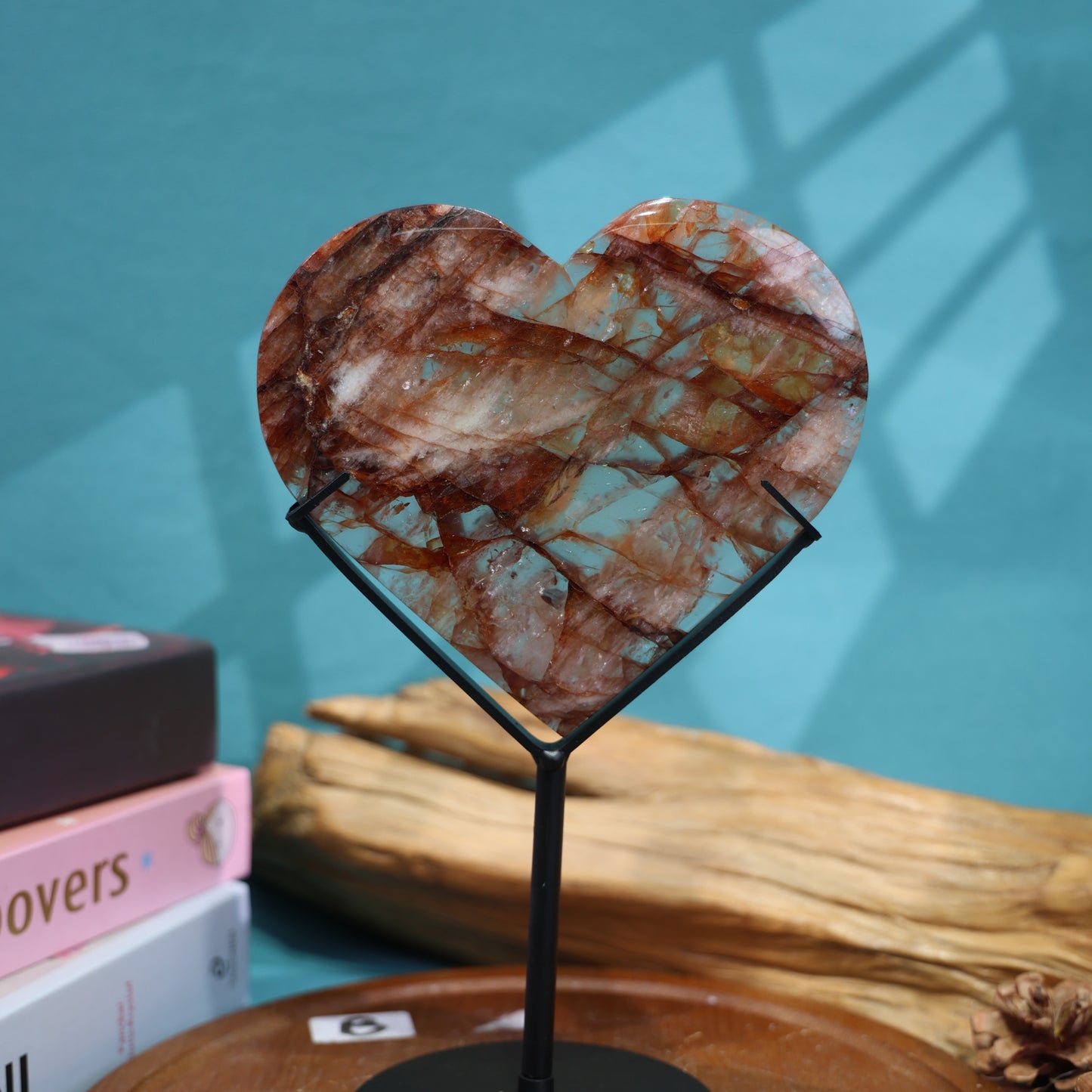 Fire Quartz Heart #9