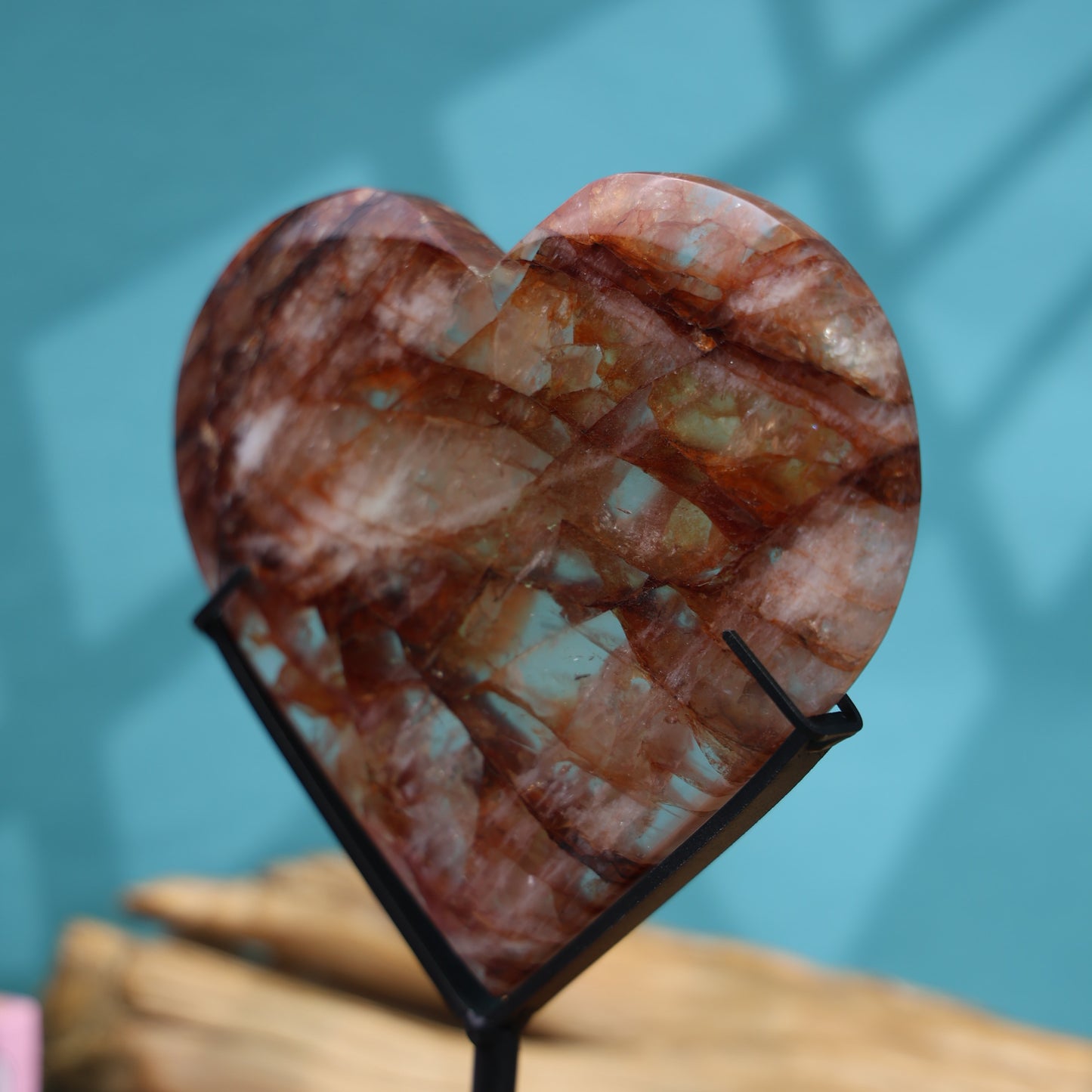 Fire Quartz Heart #9