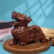 Red Obsidian Dragon Turtle