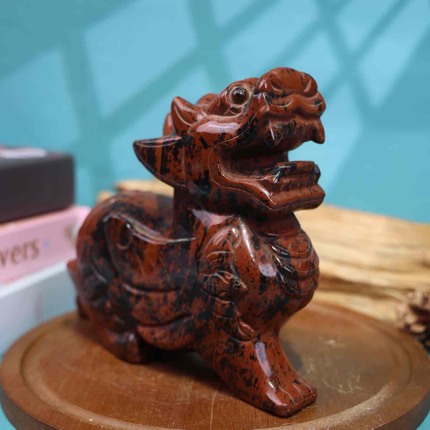 Red Obsidian Dragon Turtle