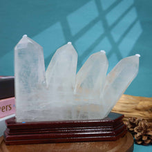 Four-Point Clear Quartz Tower