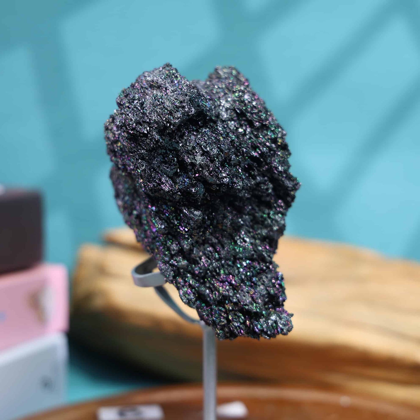 Rainbow Carborundum Specimen