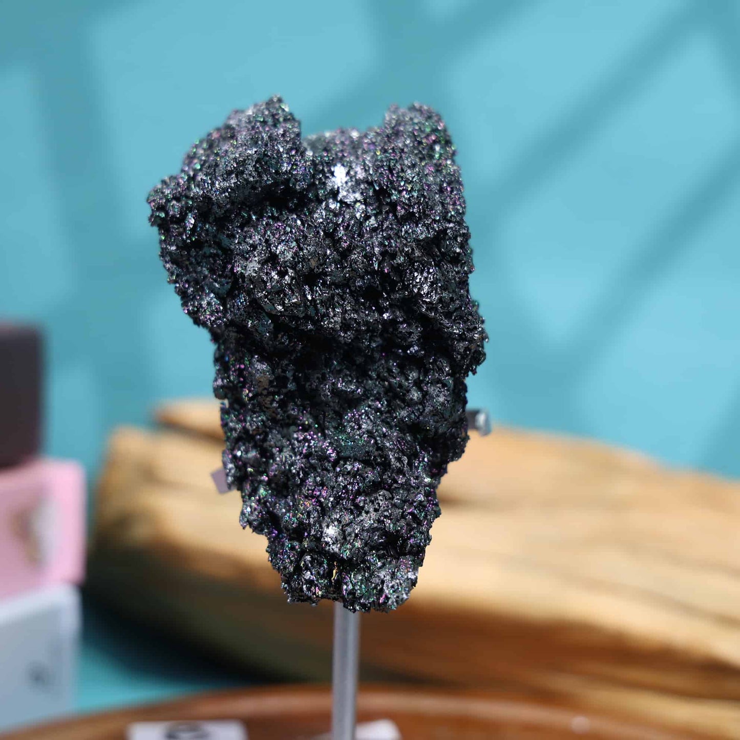 Rainbow Carborundum Specimen