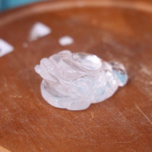 Clear Quartz Money Toad