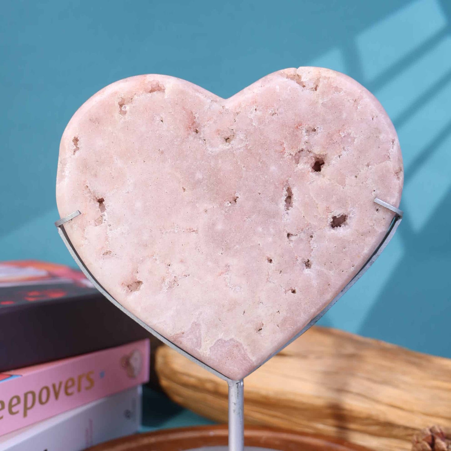 Pink Amethyst Heart #44