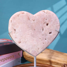 Pink Amethyst Heart #44