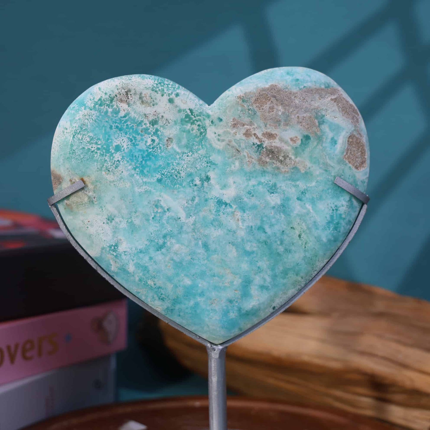 Hemimorphite Heart #36