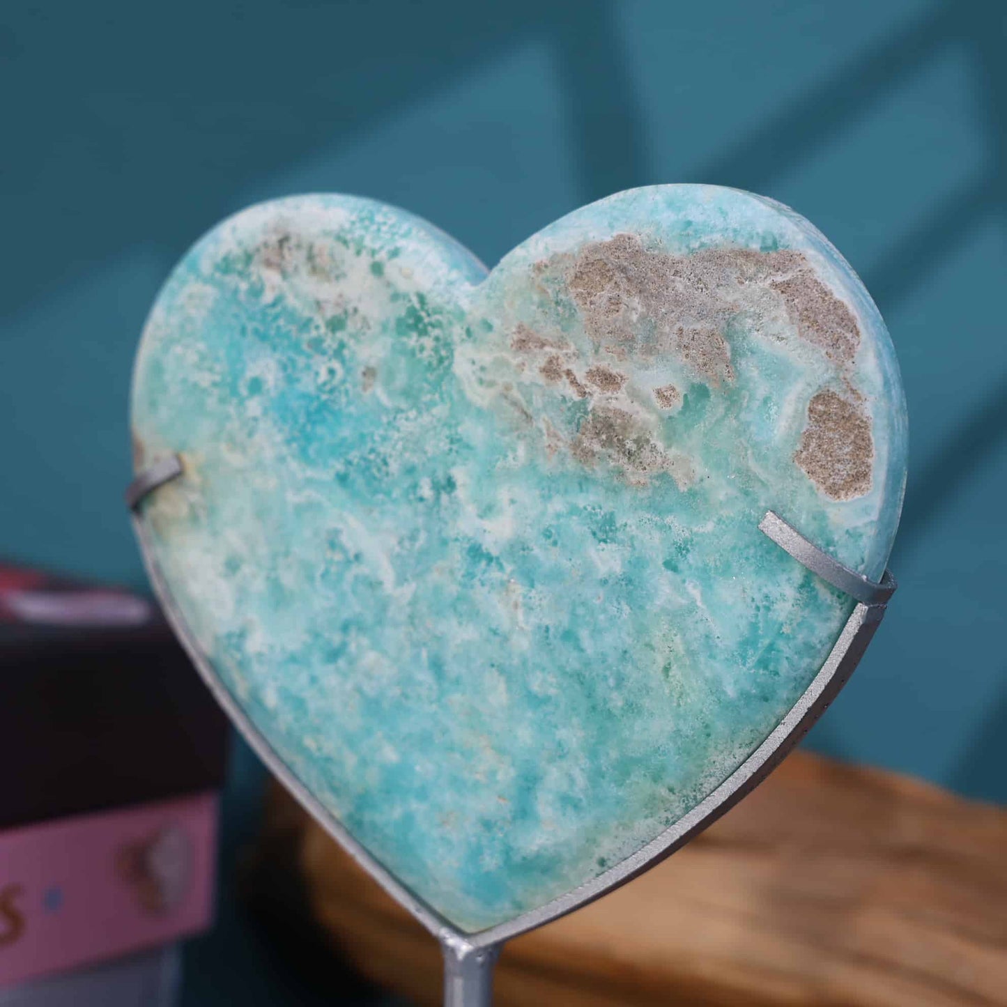 Hemimorphite Heart #36